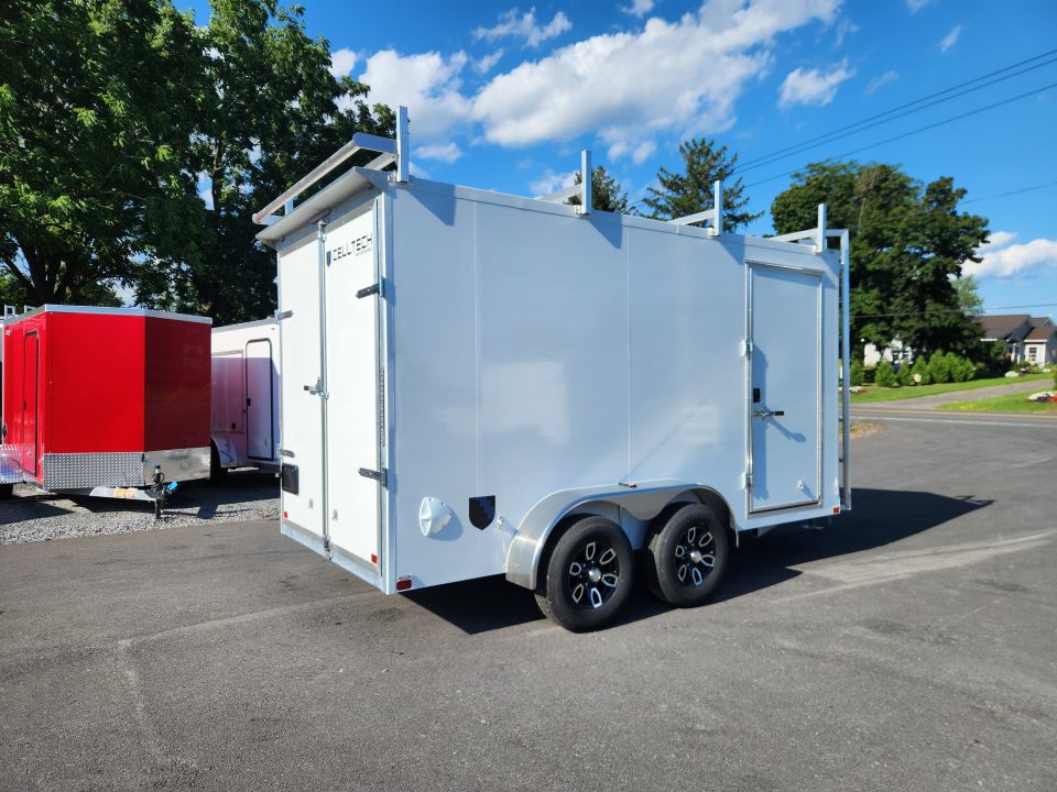 New 2026 Cell-Tech Trailers 7X14TA3 Galvanized Composite Cargo / Enclosed Trailer