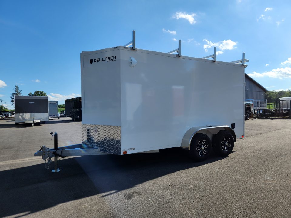 New 2026 Cell-Tech Trailers 7X14TA3 Galvanized Composite Cargo / Enclosed Trailer