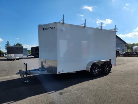 New 2026 Cell-Tech Trailers 7X14TA3 Galvanized Composite Cargo / Enclosed Trailer