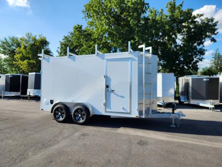 New 2026 Cell-Tech Trailers 7X14TA3 Galvanized Composite Cargo / Enclosed Trailer