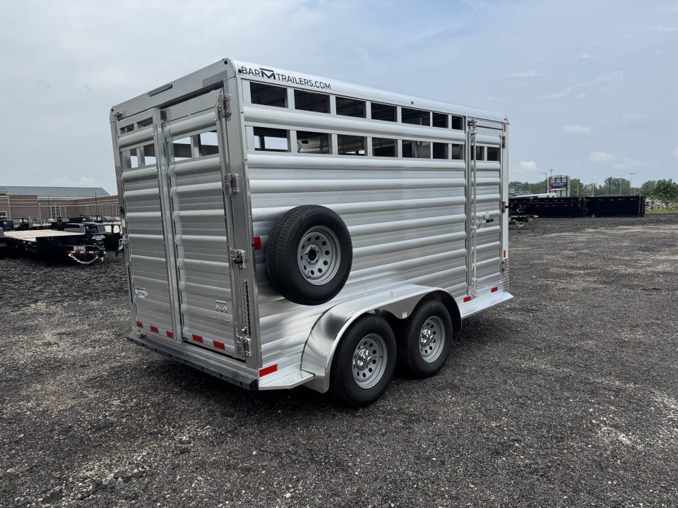 New 2026 Bar-M Trailers STK-14 Stock / Stock Combo Trailer