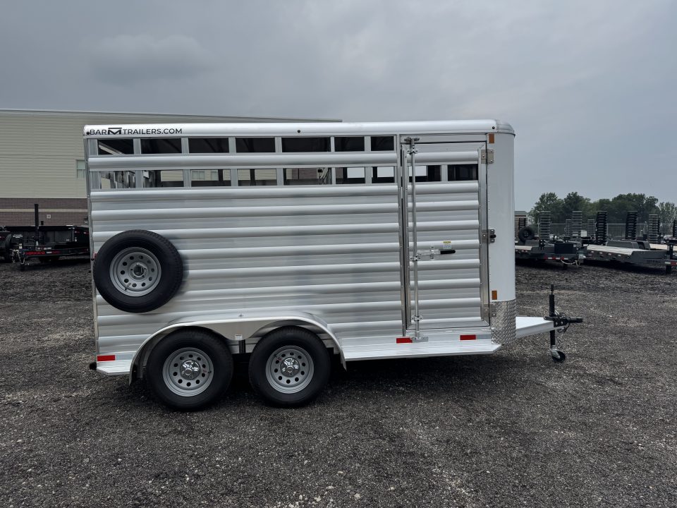 New 2026 Bar-M Trailers STK-14 Stock / Stock Combo Trailer