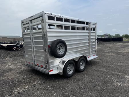New 2026 Bar-M Trailers STK-14 Stock / Stock Combo Trailer
