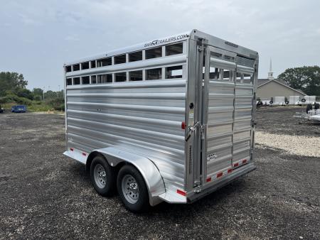 New 2026 Bar-M Trailers STK-14 Stock / Stock Combo Trailer