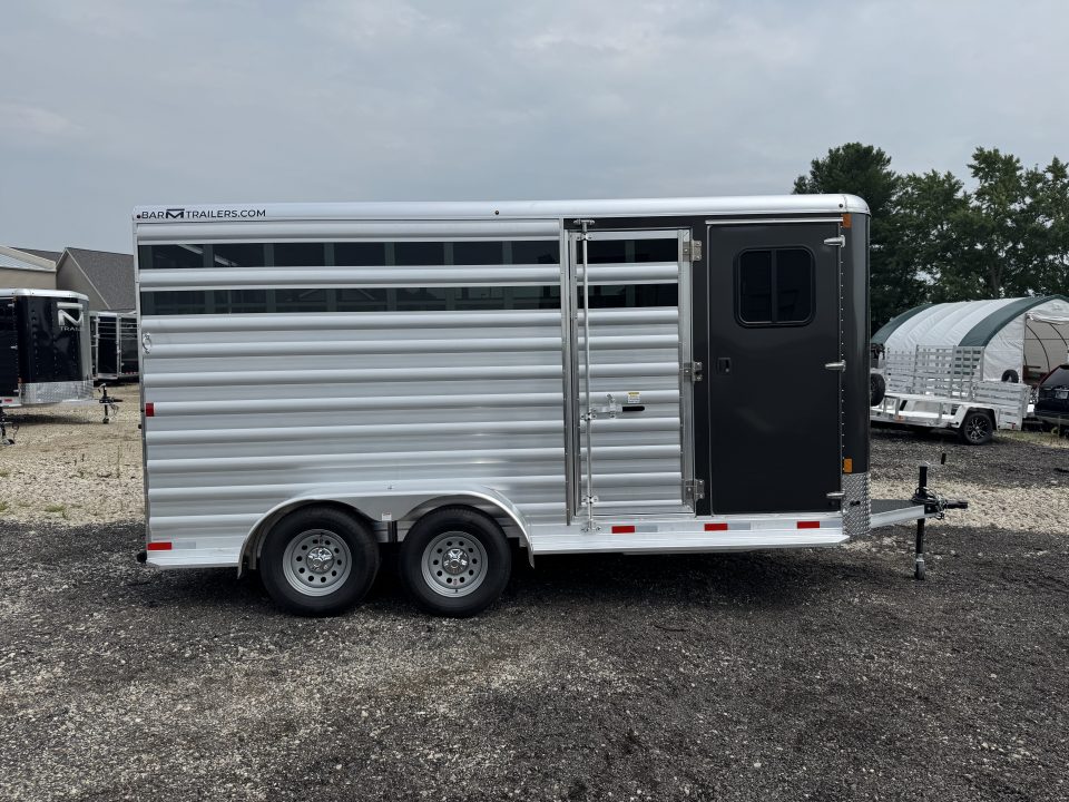 New 2026 Bar-M Trailers STC-17 Stock / Stock Combo Trailer
