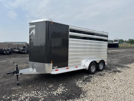 New 2026 Bar-M Trailers STC-17 Stock / Stock Combo Trailer