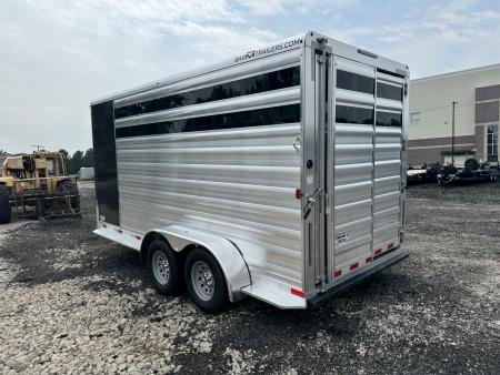 New 2026 Bar-M Trailers STC-17 Stock / Stock Combo Trailer