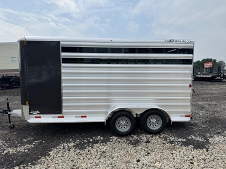 New 2026 Bar-M Trailers STC-17 Stock / Stock Combo Trailer