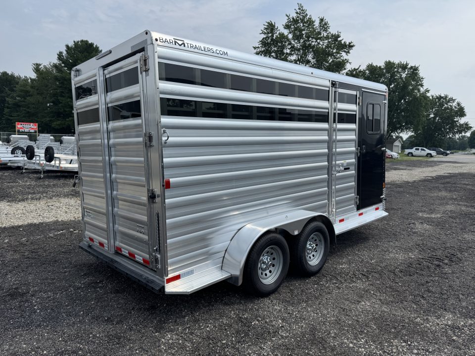 New 2026 Bar-M Trailers STC-17 Stock / Stock Combo Trailer