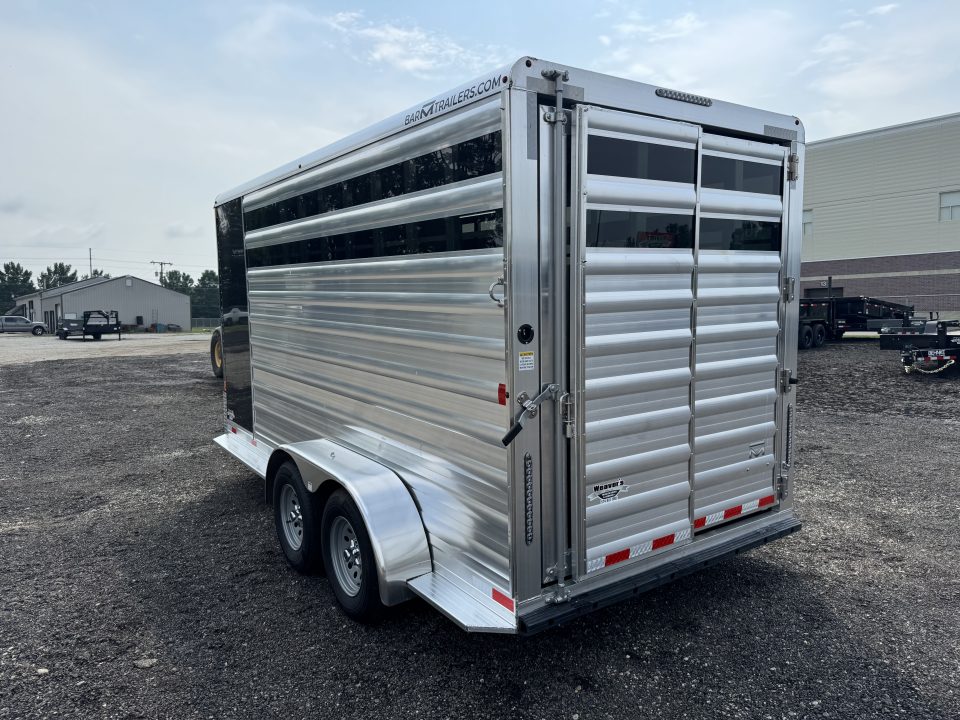 New 2026 Bar-M Trailers STC-17 Stock / Stock Combo Trailer