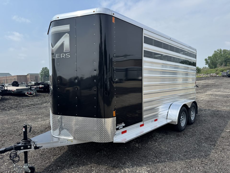 New 2026 Bar-M Trailers STC-17 Stock / Stock Combo Trailer