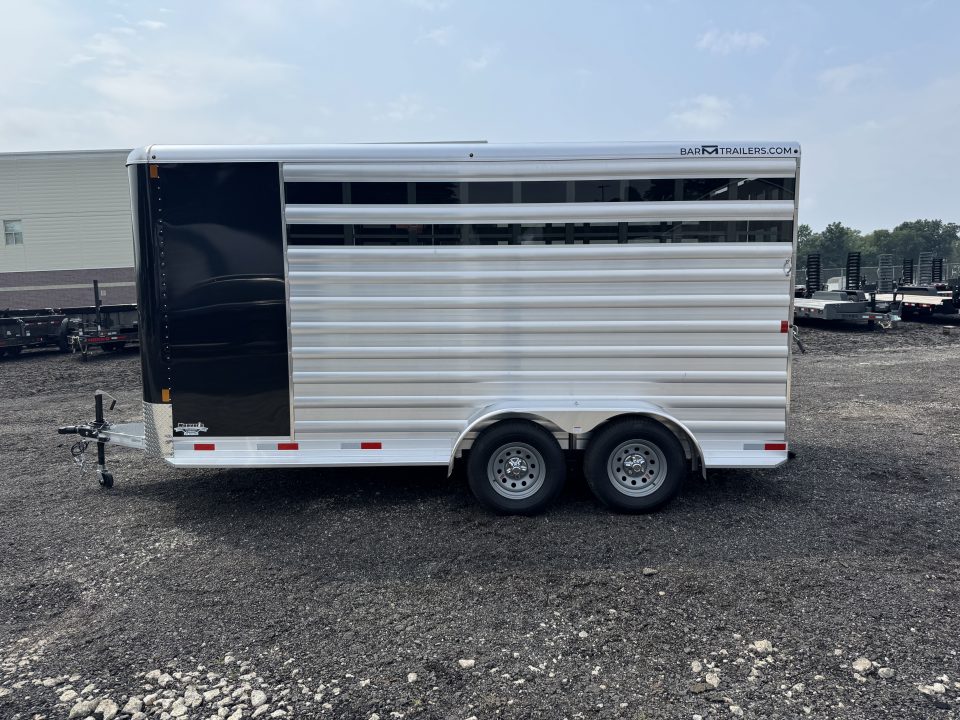New 2026 Bar-M Trailers STC-17 Stock / Stock Combo Trailer