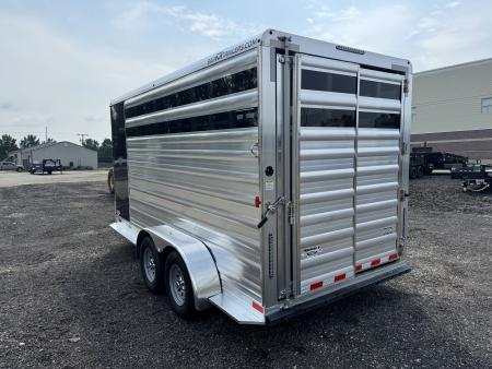 New 2026 Bar-M Trailers STC-17 Stock / Stock Combo Trailer