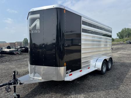 New 2026 Bar-M Trailers STC-17 Stock / Stock Combo Trailer