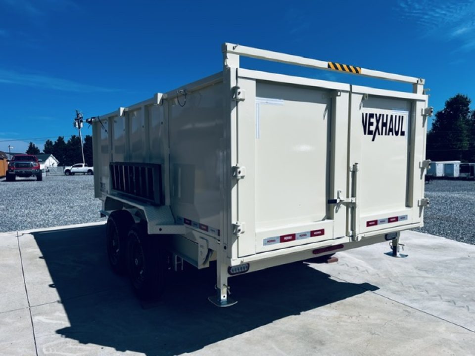New 2027 Nexhaul 7X14 Lightning Dump 15K W/4Ft Sides
