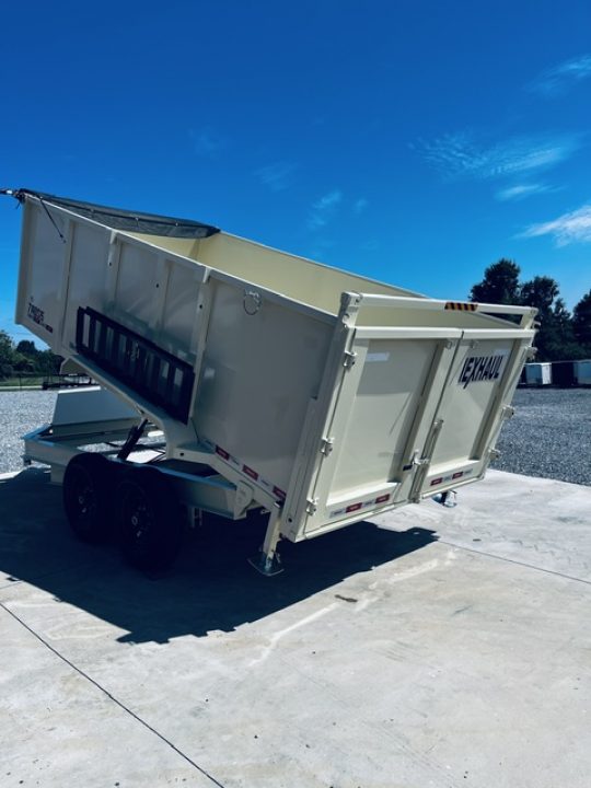 New 2027 Nexhaul 7X14 Lightning Dump 15K W/4Ft Sides