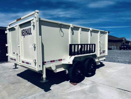 New 2027 Nexhaul 7X14 Lightning Dump 15K W/4Ft Sides