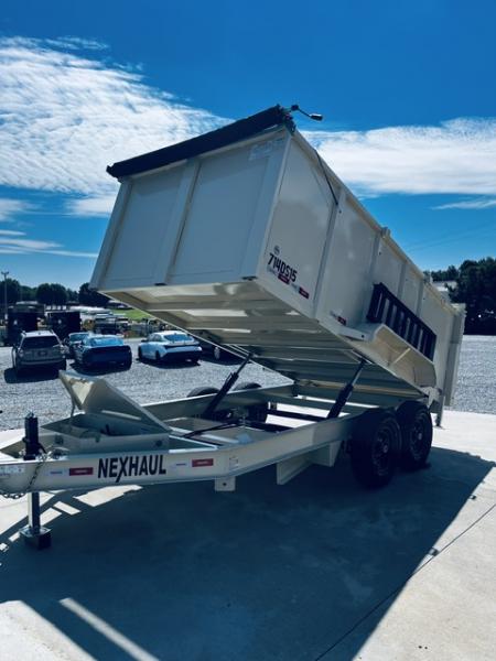 New 2027 Nexhaul 7X14 Lightning Dump 15K W/4Ft Sides