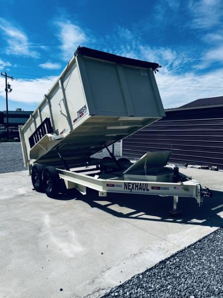 New 2027 Nexhaul 7X14 Lightning Dump 15K W/4Ft Sides