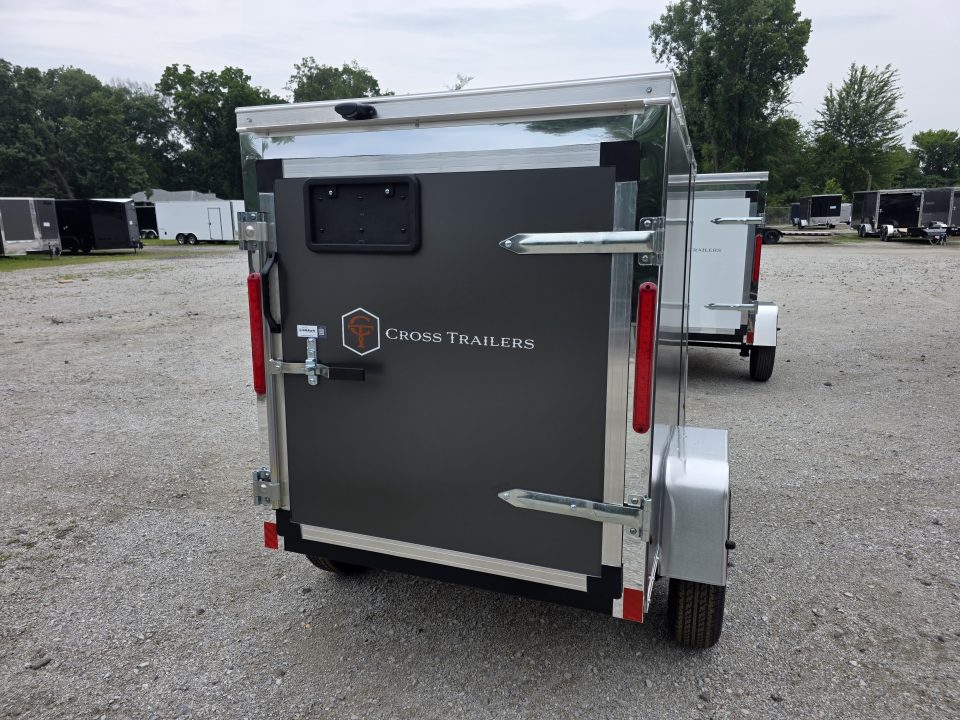 New 2027 Cross Trailers 4X6 4 X 6 SWING DOOR Cargo / Enclosed Trailer