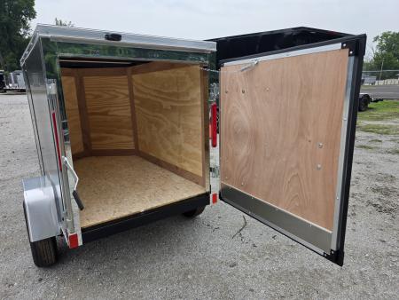 New 2027 Cross Trailers 4X6 4 X 6 SWING DOOR Cargo / Enclosed Trailer