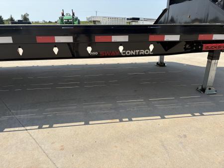 New 2027 Buckshot MFG Bolt HD 36 Hydraulic Dove tail 36ft 12k axles Deckover Trailer