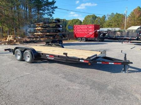 New 2027 20FT 7K WOOD FLOOR DELUXE CAR HAULER