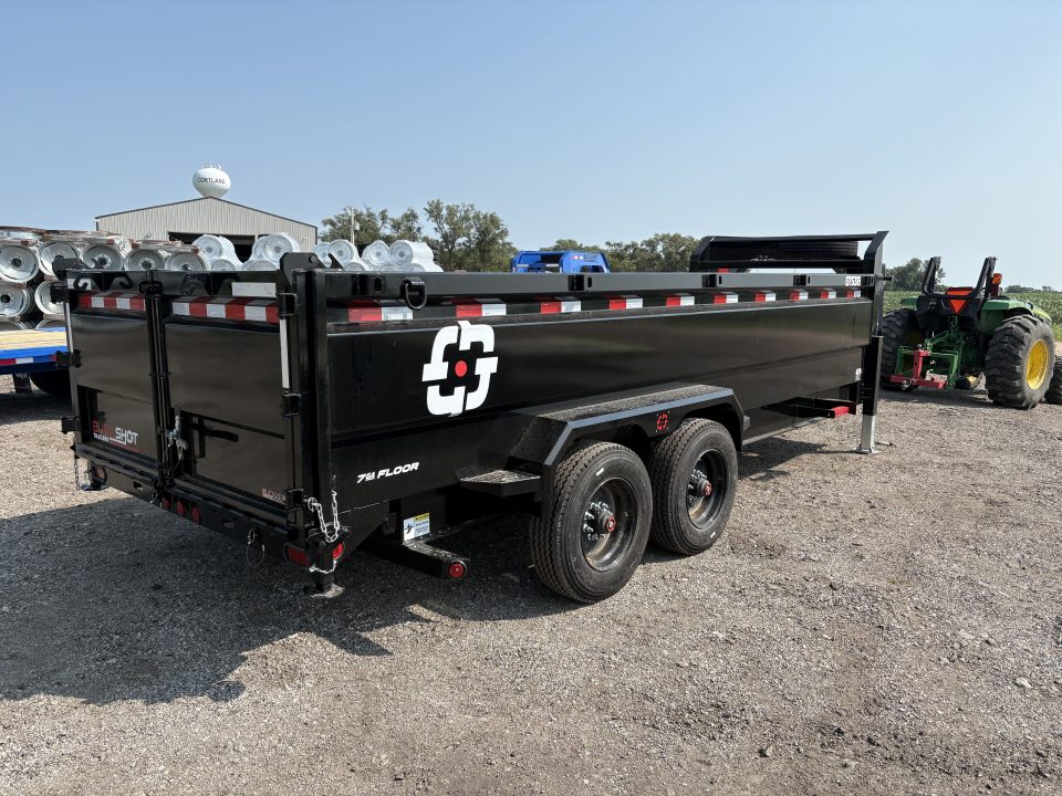New 2027 Buckshot MFG GTS318 Dump Trailer 18ft 10k axles Dump Trailer
