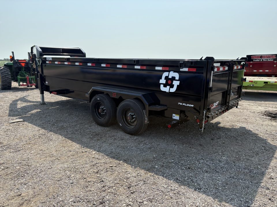 New 2027 Buckshot MFG GTS318 Dump Trailer 18ft 10k axles Dump Trailer