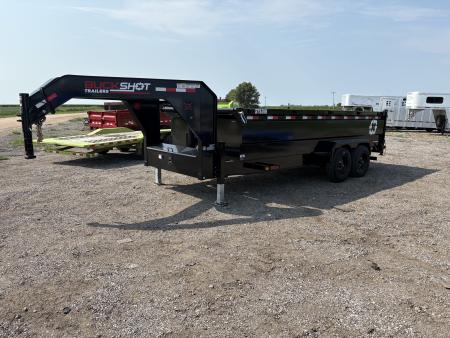 New 2027 Buckshot MFG GTS318 Dump Trailer 18ft 10k axles Dump Trailer