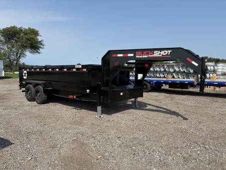 New 2027 Buckshot MFG GTS318 Dump Trailer 18ft 10k axles Dump Trailer