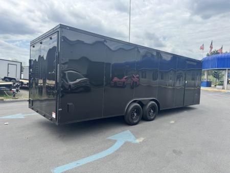 New 2026 Maximum Cargo Trailers 8.5X24 TA3 Cargo / Enclosed Trailer *BLACK W/ BLK