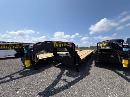 New 2027 Big Tex Trailers 40FT 14GN 12K - GVWR | Gooseneck Flatbed Trailer w/ Slide-in Ramps