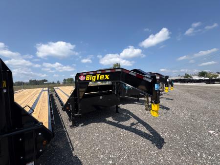 New 2027 Big Tex Trailers 40FT 14GN 12K - GVWR | Gooseneck Flatbed Trailer w/ Slide-in Ramps