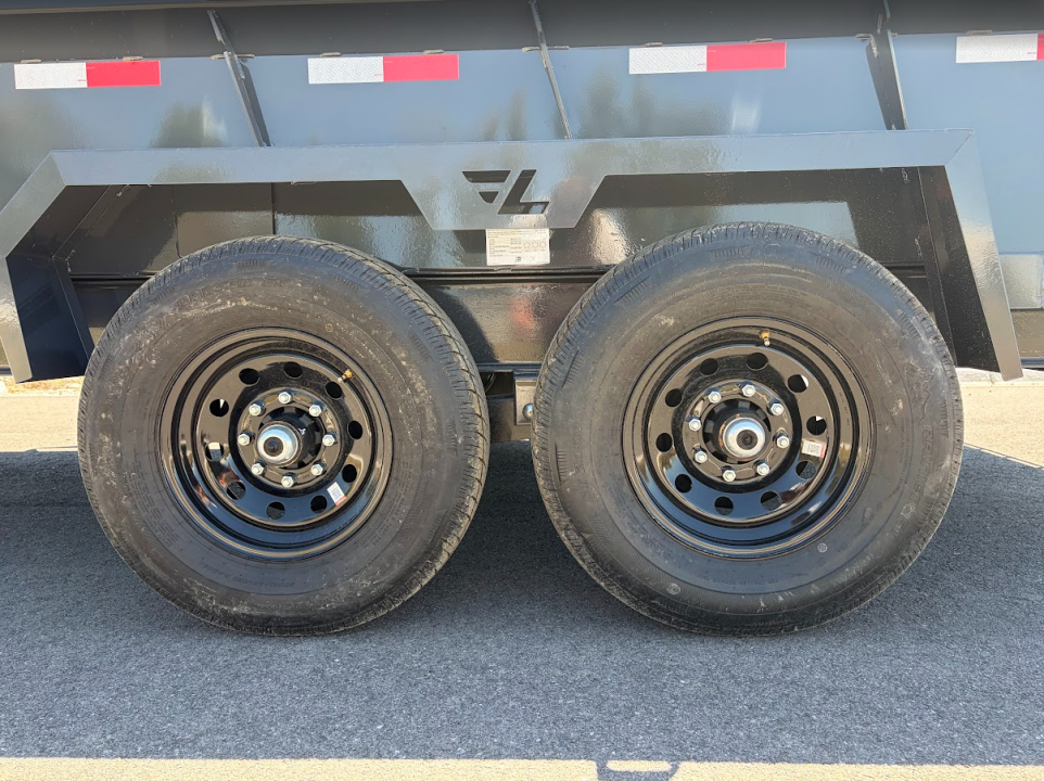 New 2027 Lamar 7X16 14K Telescopic Dump Trailer