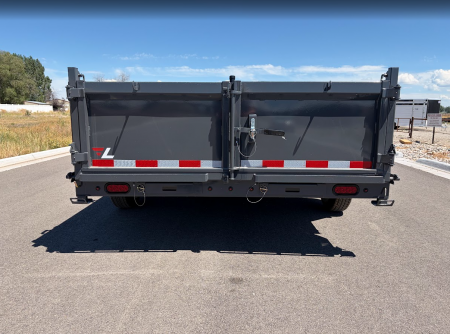 New 2027 Lamar 7X16 14K Telescopic Dump Trailer