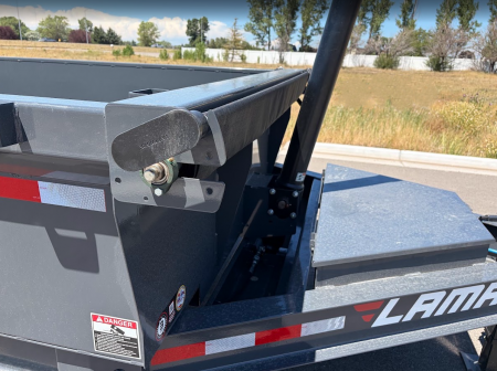 New 2027 Lamar 7X16 14K Telescopic Dump Trailer