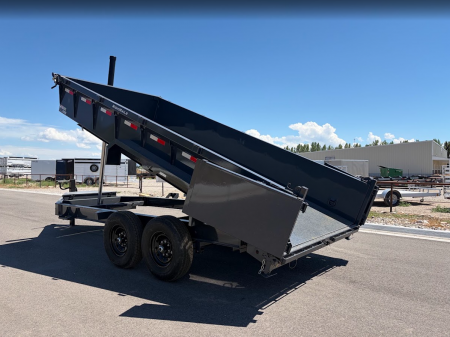 New 2027 Lamar 7X16 14K Telescopic Dump Trailer