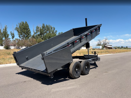 New 2027 Lamar 7X16 14K Telescopic Dump Trailer