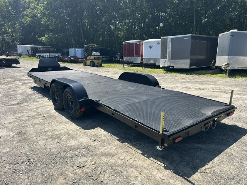 New 2026 Performance Trailers 24 ft. long, steel deck, 9,900 lb. GVWR Car Hauler