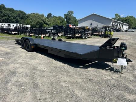 New 2026 Performance Trailers 24 ft. long, steel deck, 9,900 lb. GVWR Car Hauler
