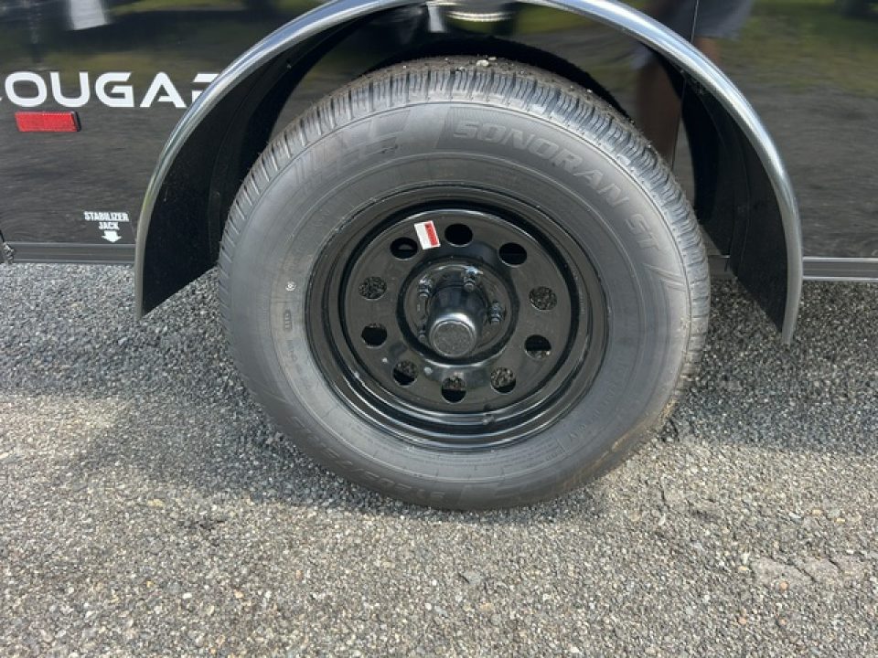 New 2027 Haul About Trailers 5'X8' with rear ramp door, and side door!, single axle 2,990 lb. GVWR Cargo / Enclosed Trailer