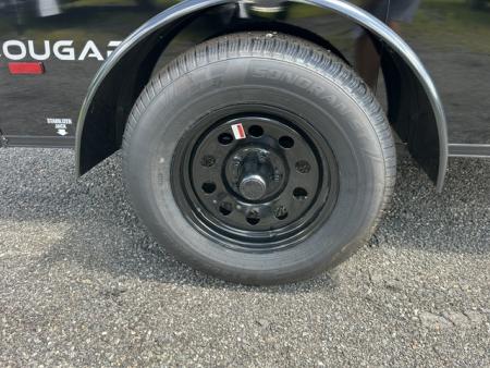 New 2027 Haul About Trailers 5'X8' with rear ramp door, and side door!, single axle 2,990 lb. GVWR Cargo / Enclosed Trailer