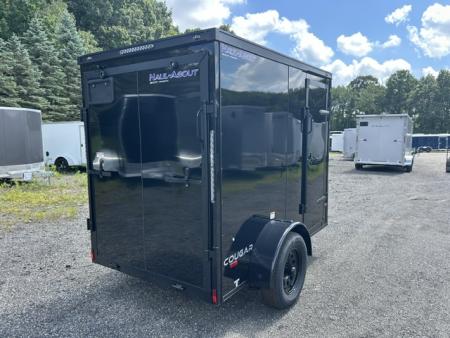 New 2027 Haul About Trailers 5'X8' with rear ramp door, and side door!, single axle 2,990 lb. GVWR Cargo / Enclosed Trailer