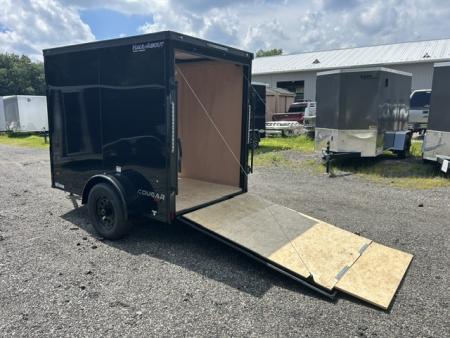 New 2027 Haul About Trailers 5'X8' with rear ramp door, and side door!, single axle 2,990 lb. GVWR Cargo / Enclosed Trailer