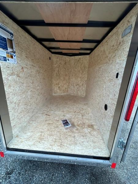 New 2027 Look Trailers 5'X8' With Side Hinged Single Door , 2990 lb. GVWR Cargo / Enclosed Trailer