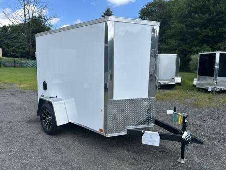 New 2027 Look Trailers 5'X8' With Side Hinged Single Door , 2990 lb. GVWR Cargo / Enclosed Trailer