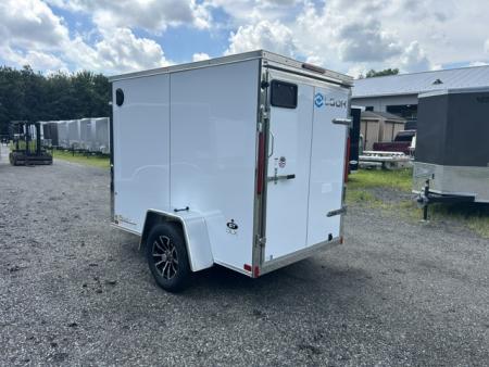 New 2027 Look Trailers 5'X8' With Side Hinged Single Door , 2990 lb. GVWR Cargo / Enclosed Trailer