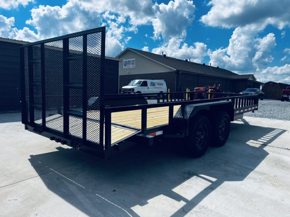New 2026 Nolan 7X18 7K ATV Style Utility Trailer