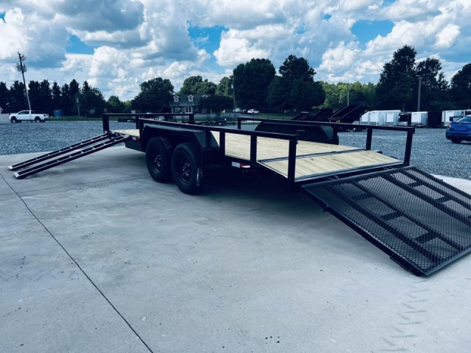New 2026 Nolan 7X18 7K ATV Style Utility Trailer